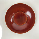 Japanese Wooden Drink Saucer Vtg 5pc Chataku Set Hida Shunkei Coaster Brown L236