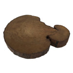 Japanese Wooden Flower Vase Stand Vtg Unique Kadai Board Ikebana Bonsai WT598