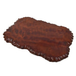 Japanese Wooden Flower Vase Stand Vtg Unique Kadai Board Ikebana Bonsai WT604