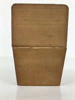 Japanese Wooden Kokeshi Doll Vtg Hot Spring Figurine Bath Smile Brown Blue K809