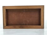 Japanese Wooden Tansu Storage Chest Haribako Vtg Sewing Box 3 Drawers Brown T415