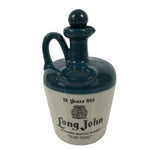 Scotch Long John 12 Year Old Whisky Empty Decanter Vtg Bottle Scotland TS901