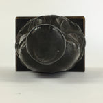 Anticque Japanese Old Lady Figurine Vtg Clay Doll Ornament Okimono BD815