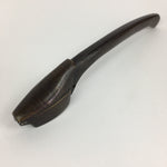 Antique C1880 Japanese Yatate Portable Inkwell Calligraphy Shuji Meiji Era JK288