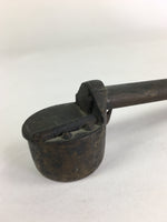Antique C1880 Japanese Yatate Portable Inkwell Calligraphy Shuji Meiji Era JK290