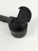 Antique C1880 Japanese Yatate Portable Inkwell Calligraphy Shuji Meiji Era JK290