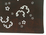 Antique Japanese Ise Katagami Kimono Stencil Katazome Sakura Flowers A173