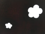 Antique Japanese Meiji Era Katagami Kimono Stencil Katazome Sakura Flower C253
