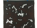 Antique Japanese Meiji Era Katagami Kimono Stencil Pattern Flowers Petal C258