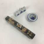 Chinese Stationery Name Stamp Ink Container Box Set Vtg Red Seal Ink JK274