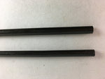 Japanese Bamboo Chopsticks 1 Pair Vtg Hashi Reusable Tableware Black J842