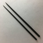 Japanese Bamboo Chopsticks 1 Pair Vtg Hashi Reusable Tableware Black J842