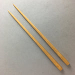 Japanese Bamboo Chopsticks 1 Pair Vtg Hashi Reusable Tableware Brown J847