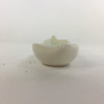 Japanese Ceramic Chopstick Rest Holder Vtg Edamame Beans Shape White CR213