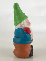Japanese Ceramic Garden Gnome Figurine Small Dwarf Statue Vtg Decoration JK472