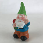 Japanese Ceramic Garden Gnome Figurine Small Dwarf Statue Vtg Decoration JK472