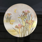 Japanese Folding Screen Byobu Panel Vtg Boy's Day Decoration Swan FL64