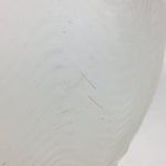 Japanese Glass Lamp Shade Vtg Bulb Cover Frosted Glass JK362