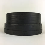 Japanese Handmade Wooden Steamer Vtg Seiro Mushiki Black JK341