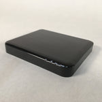 Japanese Hina Doll Stand Furniture Base Throne Vtg Wood Black Rectangle QT102