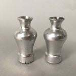 Japanese Hina Doll Vtg Flower Stand Accessory Sake Bottle Silver ID365