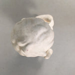 Japanese Kokeshi Doll Vtg Figurine Porcelain Baby Angel White KF526