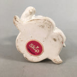 Japanese Kokeshi Doll Vtg Figurine Porcelain Baby Angel White KF526