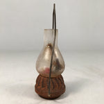 Japanese Kokeshi Doll Vtg Wooden Figurine Lamp Lantern Glass KF375