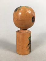 Japanese Kokeshi Doll Vtg Wooden Figurine Traditional Kokeshi Craft KF533