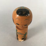 Japanese Kokeshi Doll Vtg Wooden Figurine Traditional Kokeshi Craft KF533