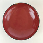Japanese Lacquerware Lidded Bowl Vtg Urushi Green Red Owan Soup Rice LB18