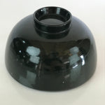 Japanese Lacquerware Lidded Bowl Vtg Urushi Green Red Owan Soup Rice LB18