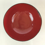 Japanese Lacquerware Lidded Bowl Vtg Urushi Green Red Owan Soup Rice LB19