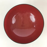 Japanese Lacquerware Lidded Bowl Vtg Urushi Green Red Owan Soup Rice LB20