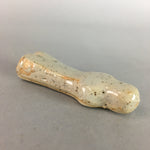 Japanese Porcelain Chopstick Rest Holder Vtg Abstract Design Handmade CR180