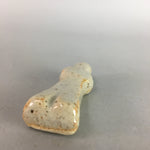 Japanese Porcelain Chopstick Rest Holder Vtg Abstract Design Handmade CR180