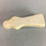 Japanese Porcelain Chopstick Rest Holder Vtg Abstract Design Handmade CR180