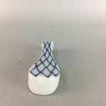 Japanese Porcelain Chopstick Rest Holder Vtg Hashioki Sometsuke Rice Scoop CR151