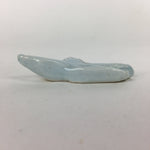 Japanese Porcelain Chopstick Rest Holder Vtg Light Blue Crane Hashioki CR234