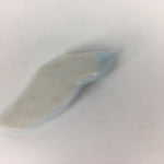 Japanese Porcelain Chopstick Rest Holder Vtg Light Blue Crane Hashioki CR234