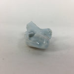 Japanese Porcelain Chopstick Rest Holder Vtg Light Blue Crane Hashioki CR235