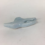 Japanese Porcelain Chopstick Rest Holder Vtg Light Blue Crane Hashioki CR237