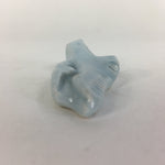 Japanese Porcelain Chopstick Rest Holder Vtg Light Blue Crane Hashioki CR237