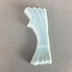 Japanese Porcelain Chopstick Rest Holder Vtg Ribbon Shape Handmade CR181