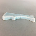 Japanese Porcelain Chopstick Rest Holder Vtg Ribbon Shape Handmade CR181