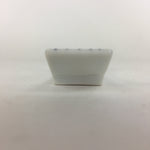 Japanese Porcelain Chopstick Rest Holder Vtg Sometsuke Red Chrysanthemum CR204