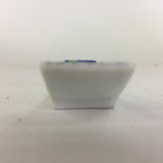 Japanese Porcelain Chopstick Rest Holder Vtg Sometsuke Red Chrysanthemum CR210