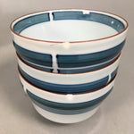 Japanese Porcelain Teacup Set 9pc Vtg Box Yunomi Sencha Bancha PX520