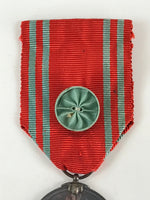 Japanese Red Cross Employee Emblem Badge Vtg Nihon-Sekijuji Red Ribbon JK448