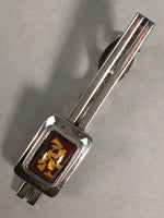 Japanese Tiepin Tie Clip Tack Vtg Clothing Accessory Necktie Cloisonné JK78